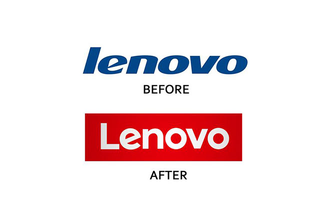 Lenovo老标志和新标志