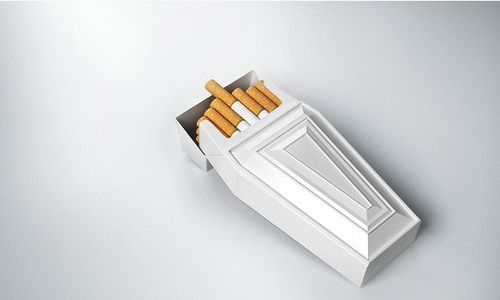 棺材的烟盒设计