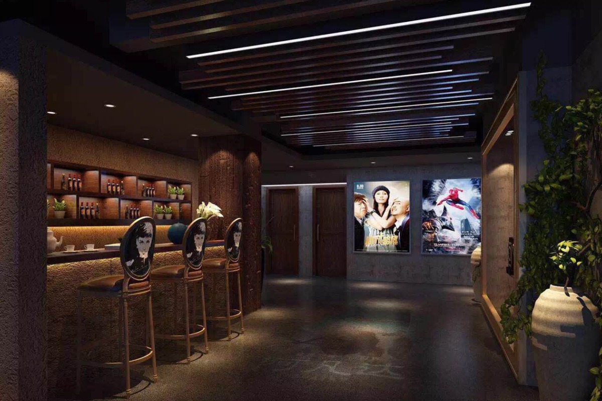 成都彭州一家私人咖啡酒吧主题电影院vi设计