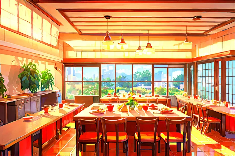 火锅店插图