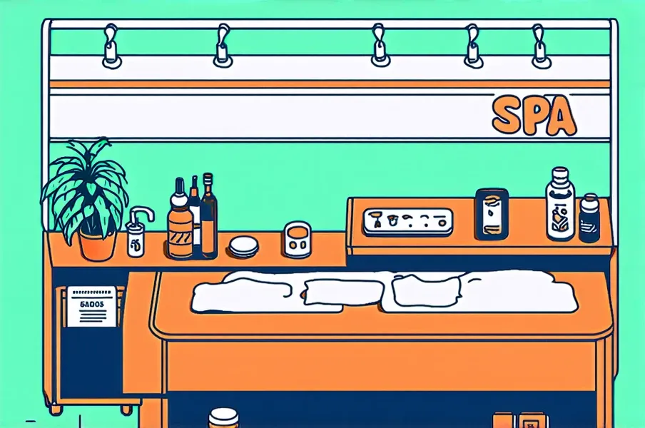 水疗店插图