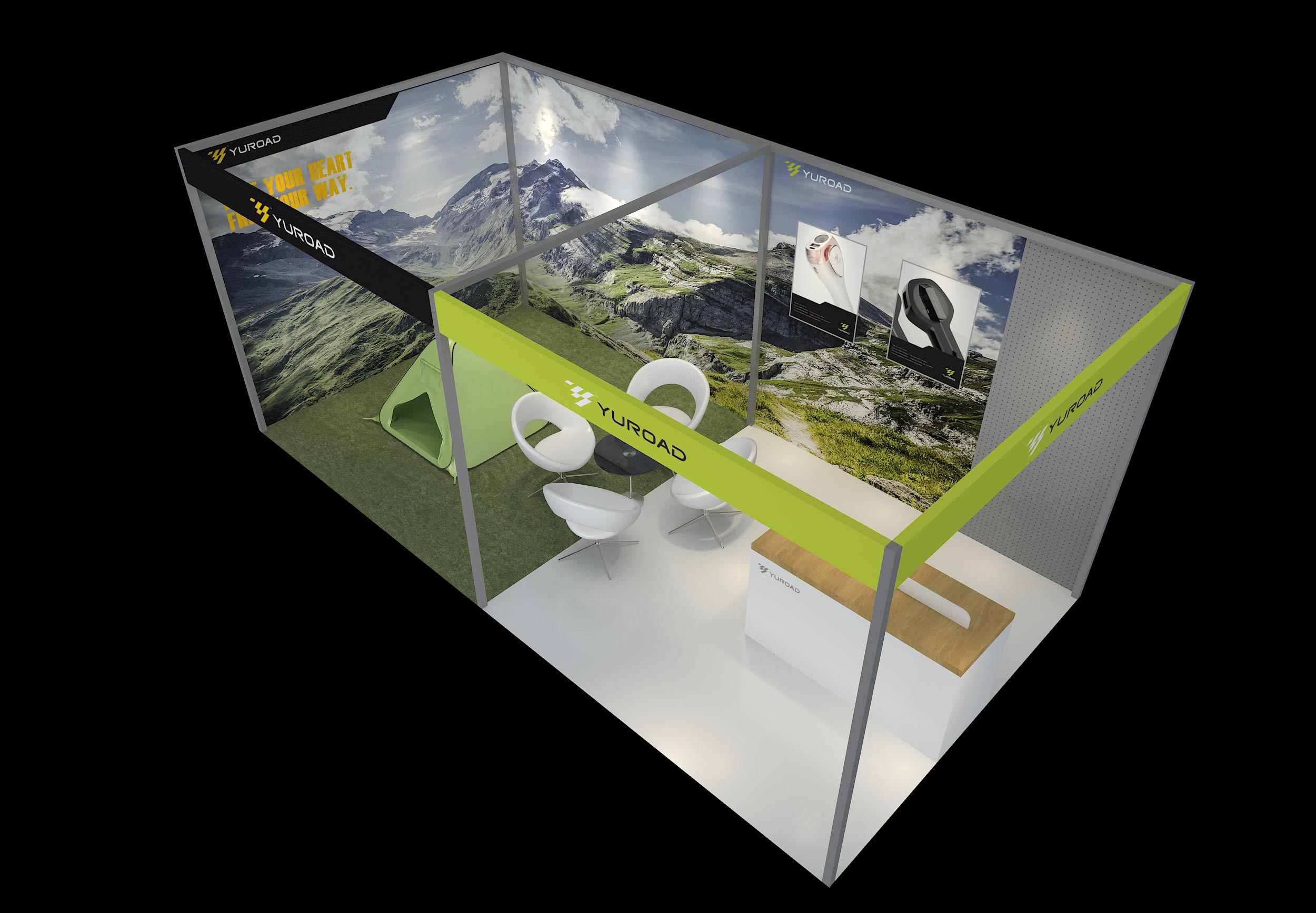 户外产品展厅案例