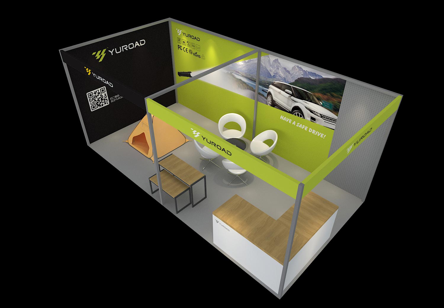 户外产品展厅案例