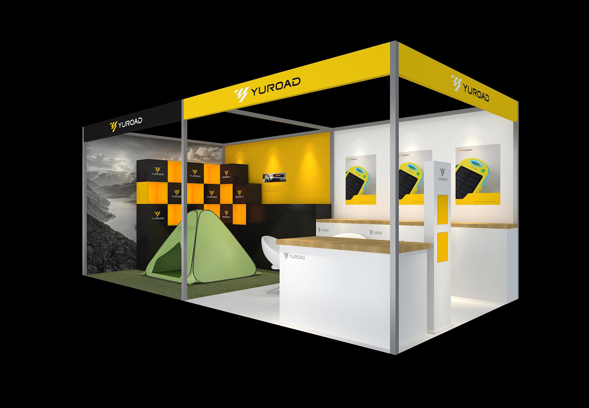 户外产品展厅案例