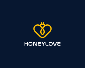 蜜蜂形象Logo