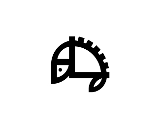 刺猬形象Logo的设计