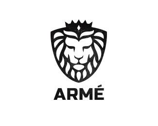 狮子图形Logo设计