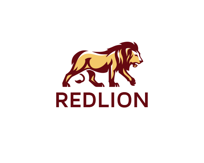 狮子图形Logo设计