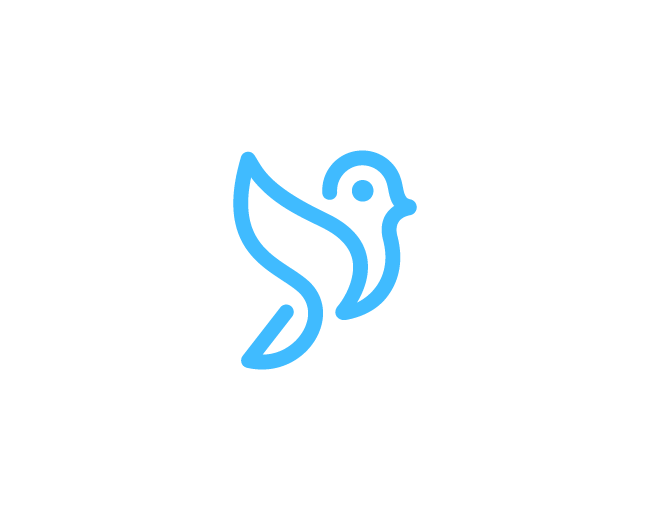 鸽子形象Logo