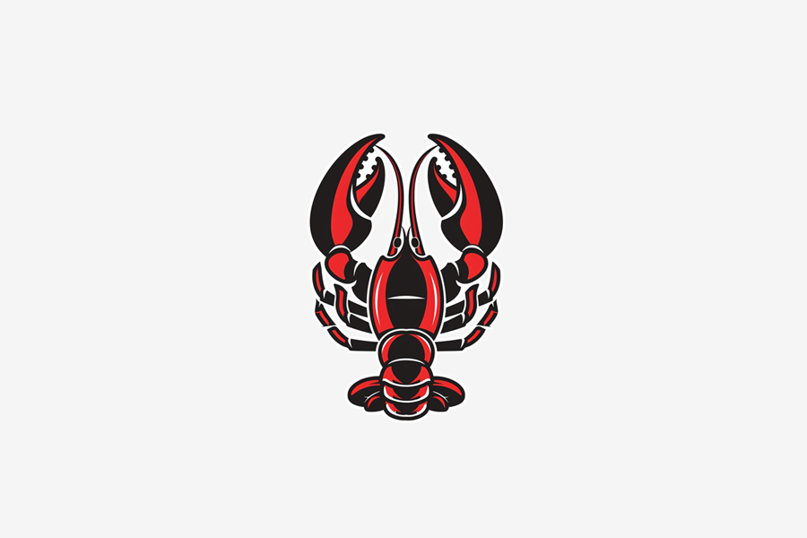 龙虾logo元素
