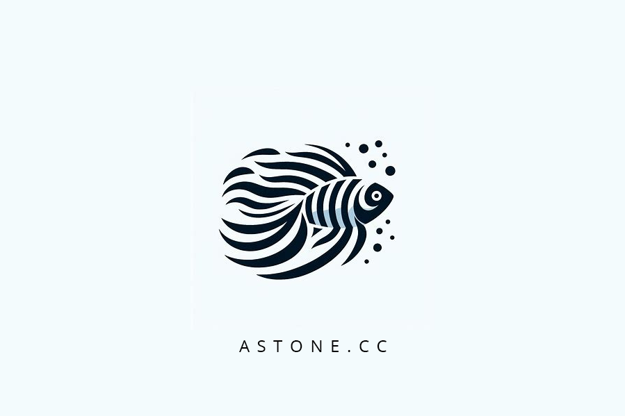斑马鱼logo设计图
